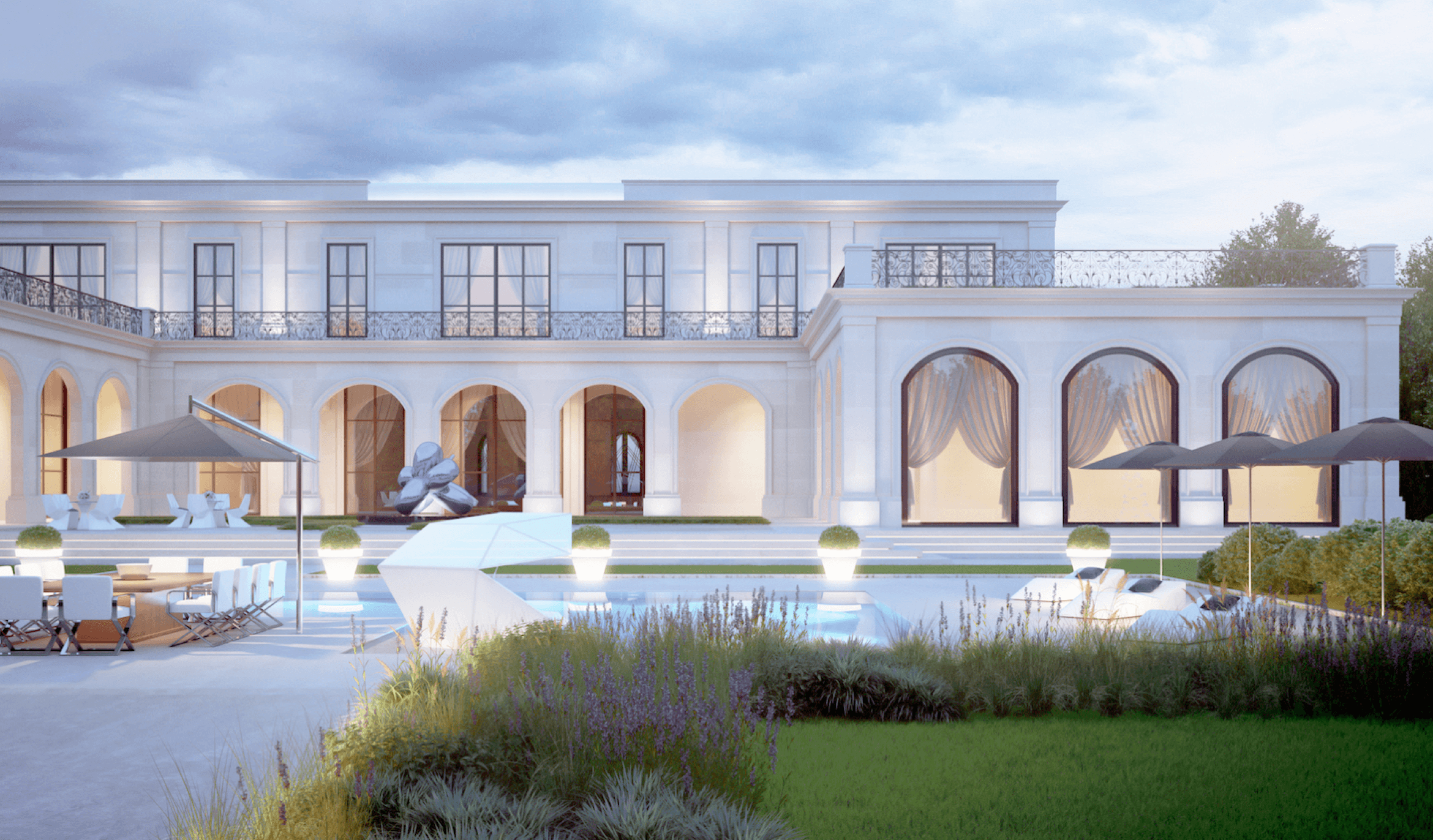 New Delhi Private residence Full view